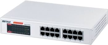 【未開封】【2個セット】BUFFALO ギガスイッチングHUB 16ポート Amazon | BUFFALO GigaスイッチングHub 16ポート LSW2-GT-16NSRR